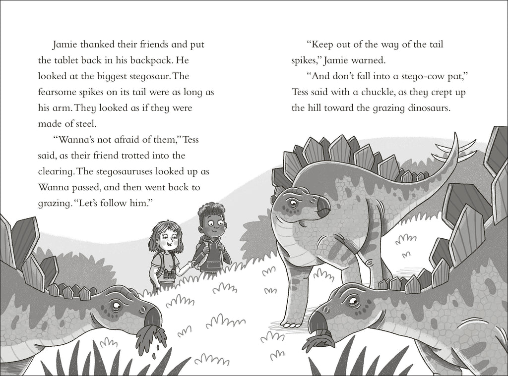 Dinosaur Club: Adventures in Dino World-Spread, Image, (PRHC, Design, Do, Not, Use)-5