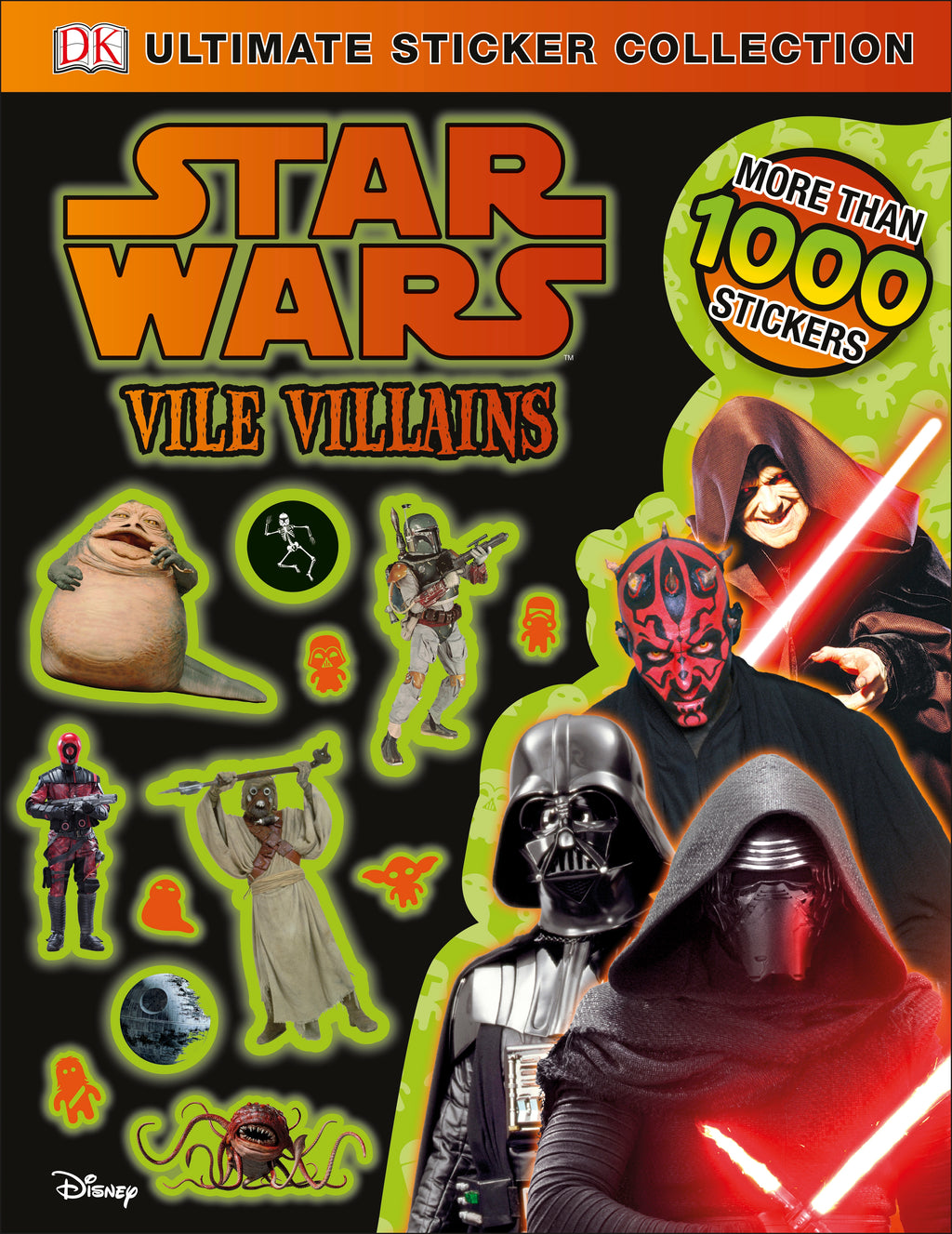 Ultimate Sticker Collection: Star Wars Vile Villains jacket