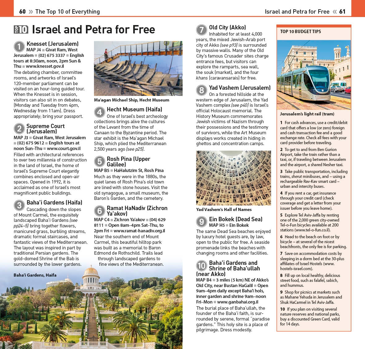 DK Top 10 Israel and Petra