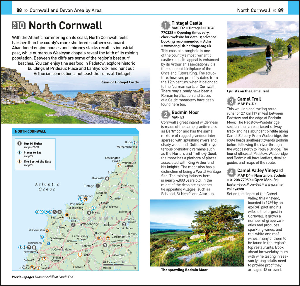 DK Top 10 Cornwall and Devon