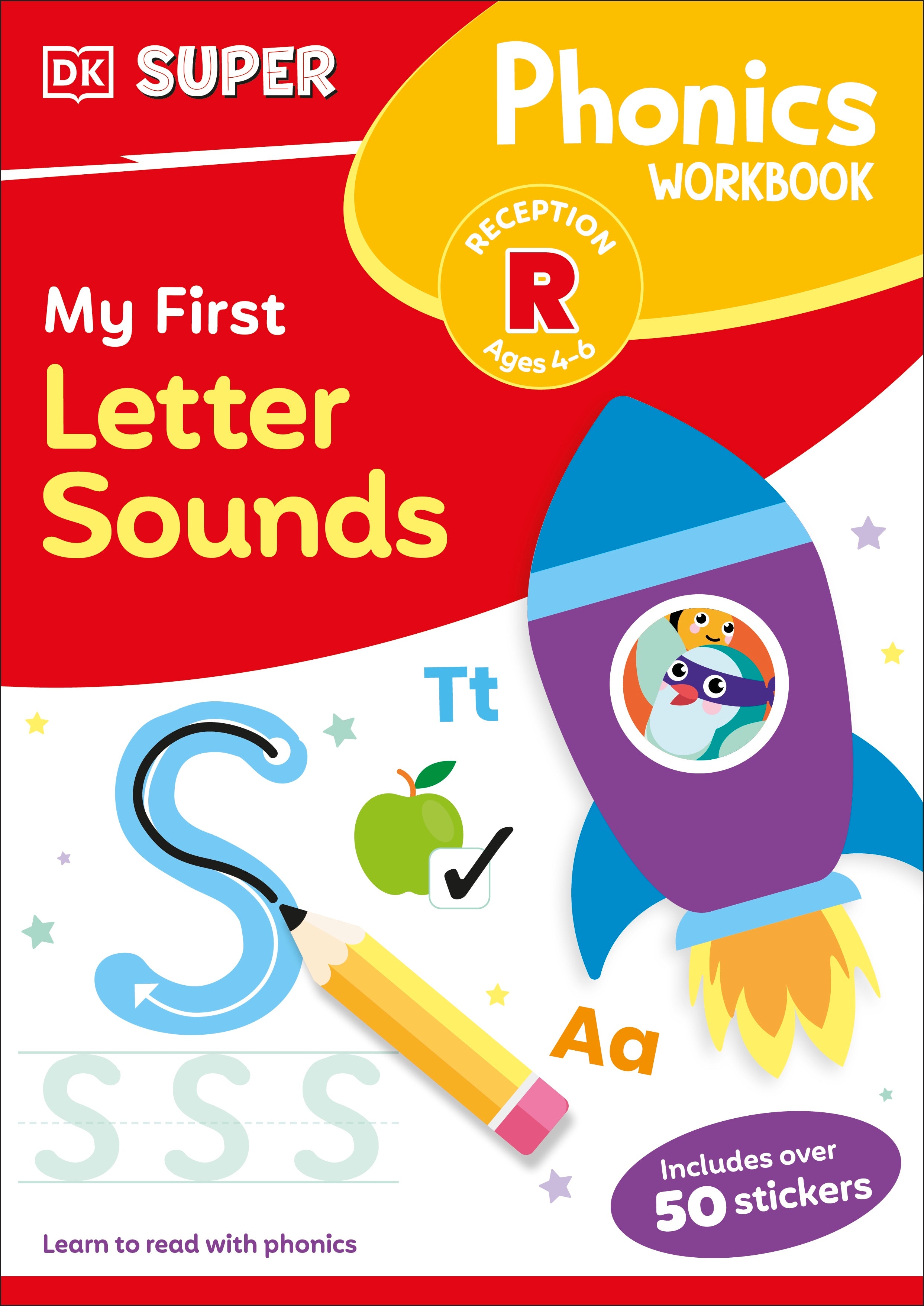 DK Super Phonics My First Letter Sounds-book cover