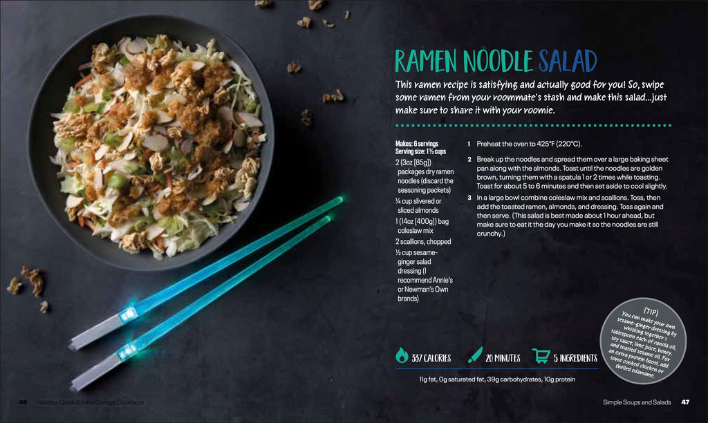 Healthy, Quick & Easy College Cookbook