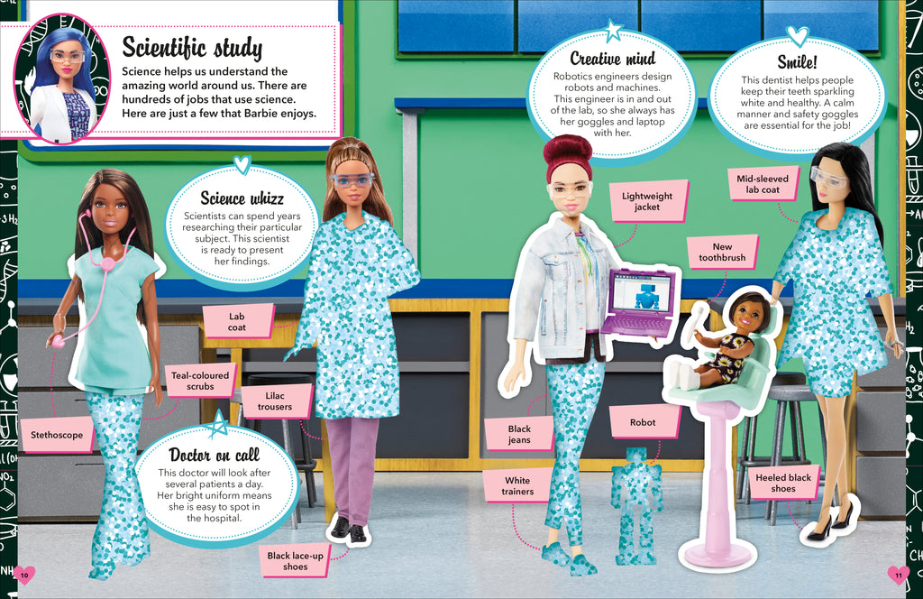 Barbie Dress Up Ultimate Sticker Collection-Spread, Image, (PRHC, Design, Do, Not, Use)-2