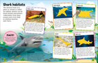 Sticker Encyclopedia Sharks-Spread, Image, (PRHC, Design, Do, Not, Use)-6