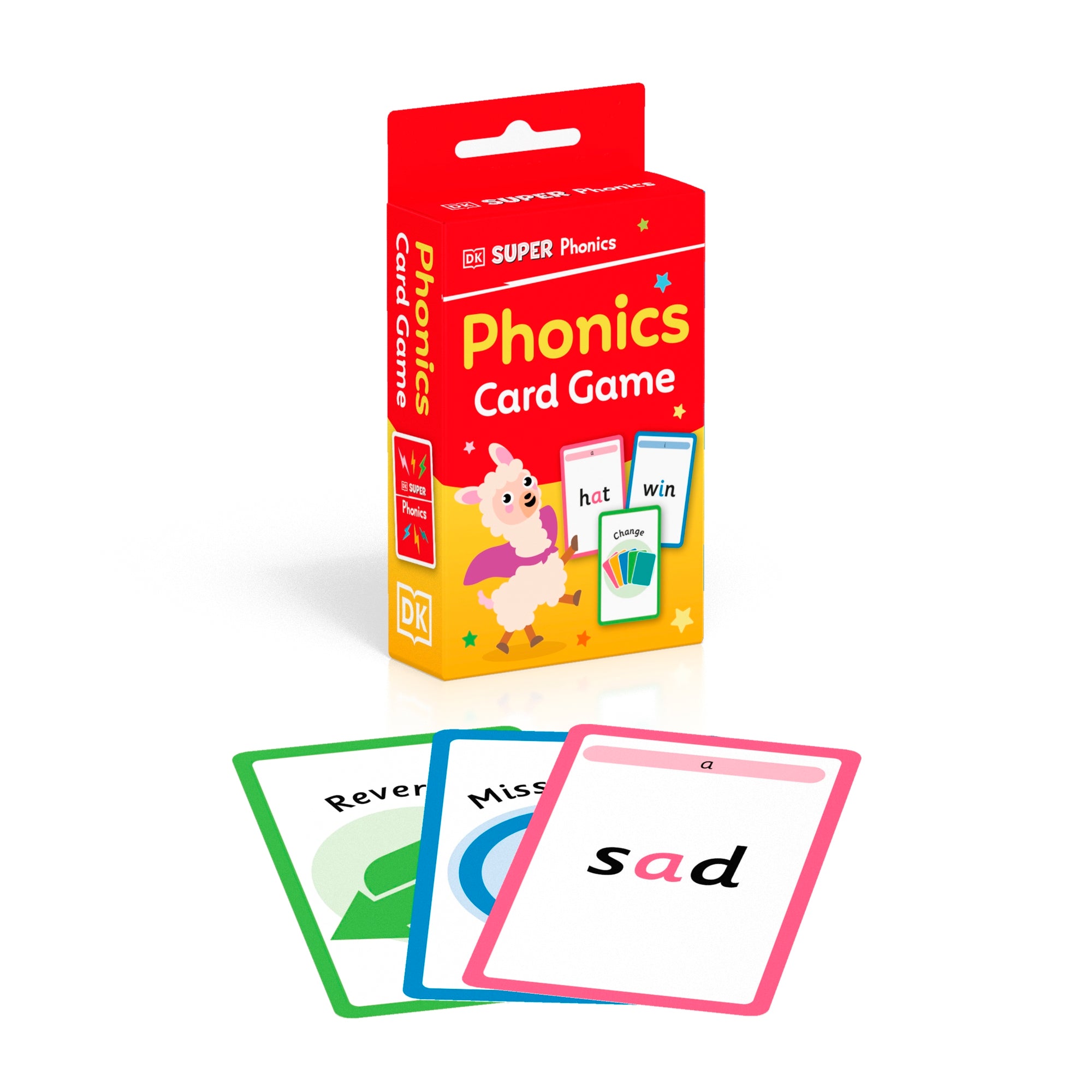 DK Super Phonics Card Game-book cover