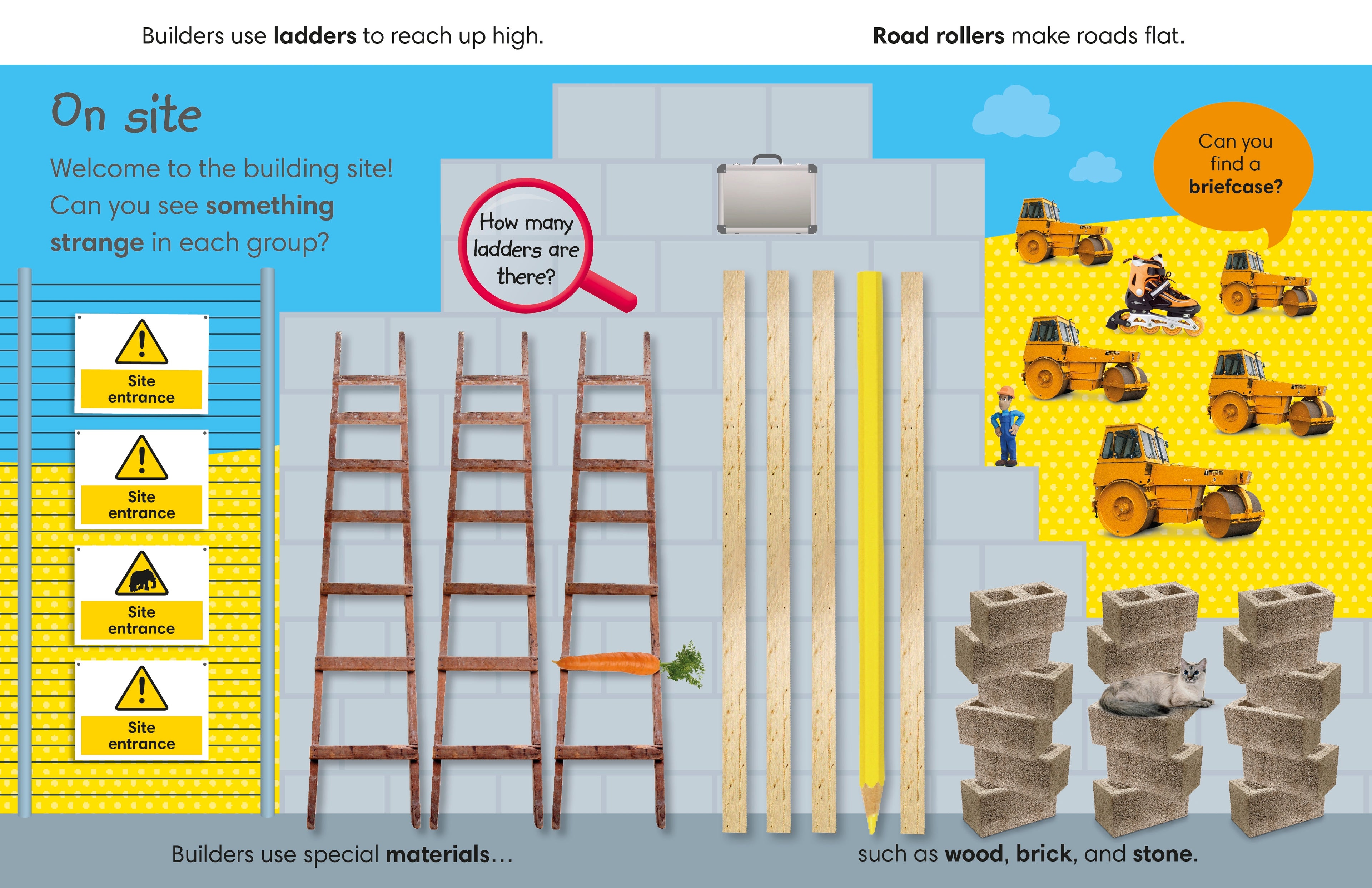 Spot the Difference: Building Site