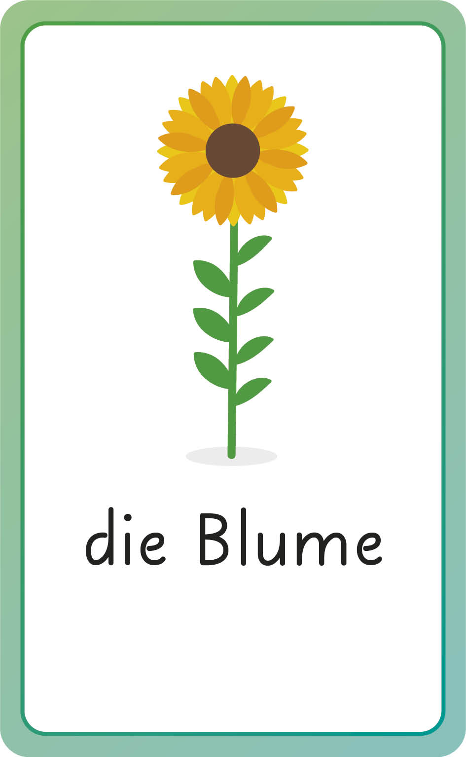 German for Everyone Junior First Words Flash Cards-Spread, Image, (PRHC, Design, Do, Not, Use)-12