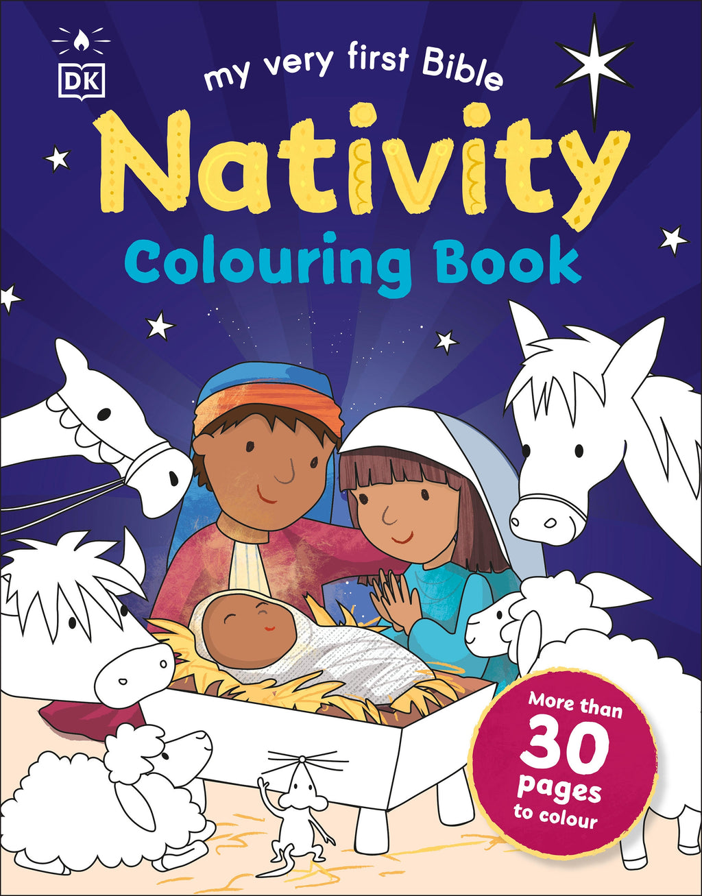 My Very First Bible Nativity Colouring Book