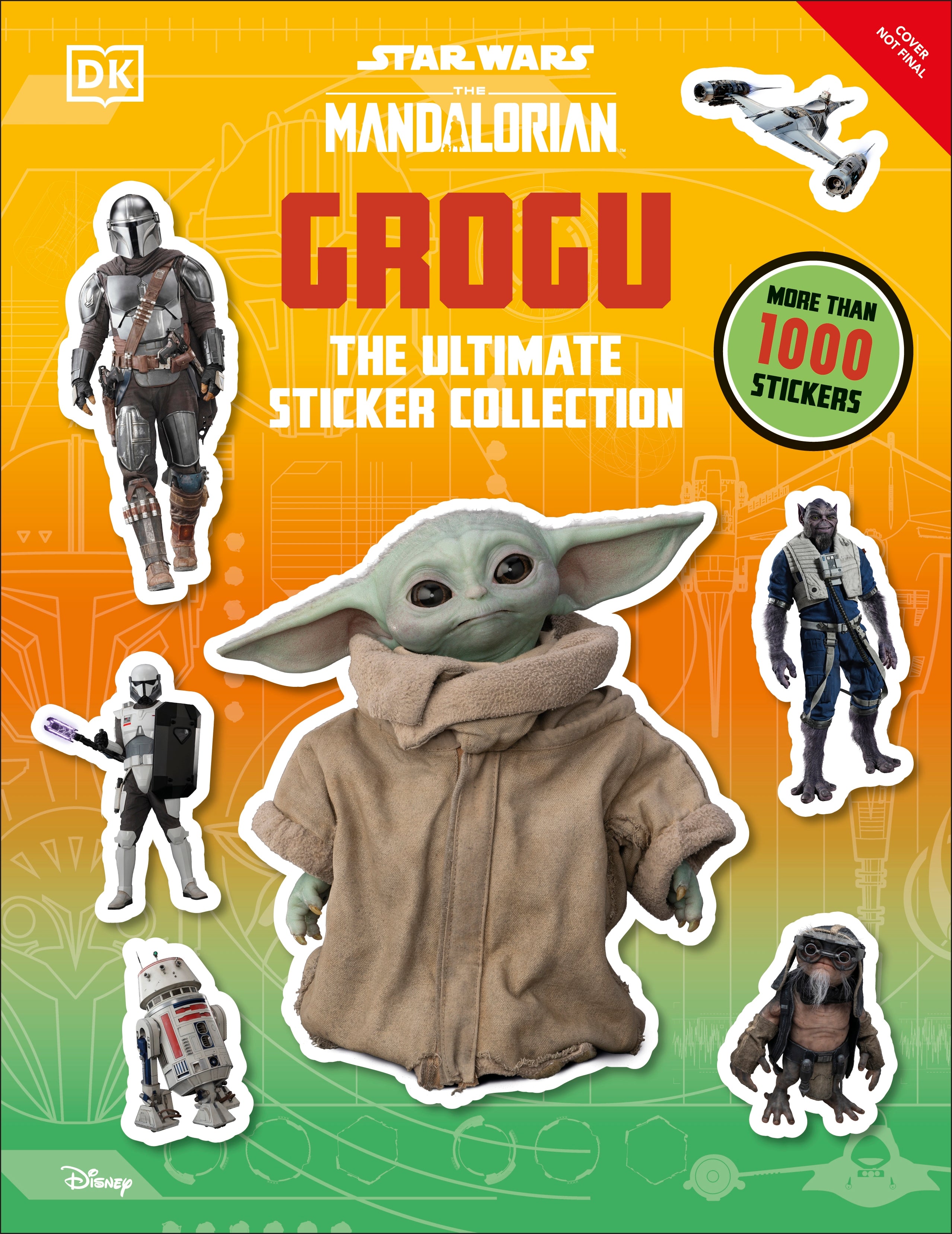 STAR WARS The Mandalorian Grogu シール多めセット Star Wars: The Mandalorian: Grogu: The Ultimate Sticker Collection