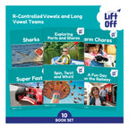 Phonic Books Lift Off Readers R-Controlled Vowels and Long Vowel Teams