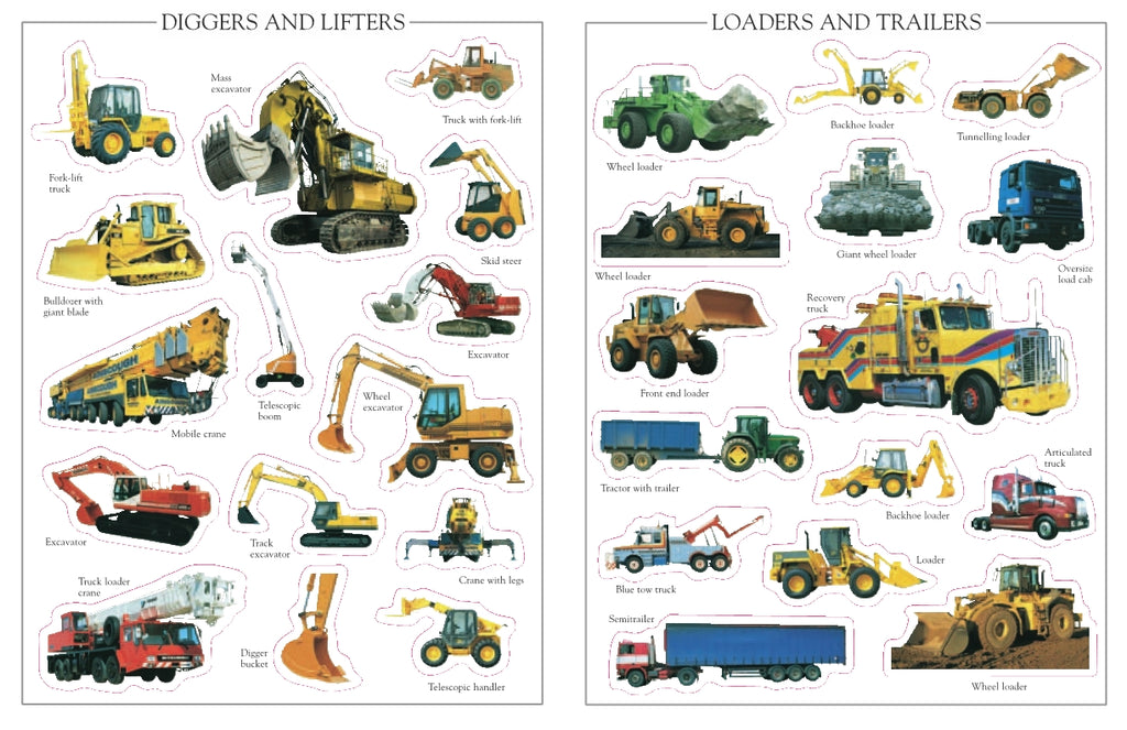 Diggers & Dumpers Ultimate Sticker Book