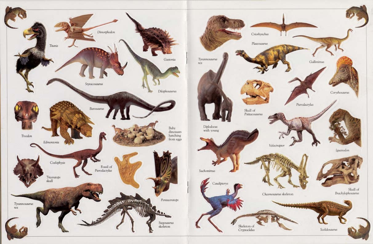 The Ultimate Dinosaur Glow in the Dark Sticker Book